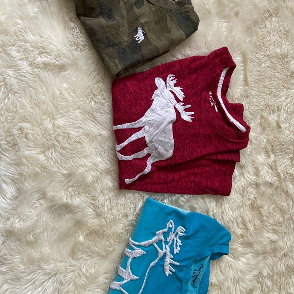 Abercrombie kids boys 9/10 tees